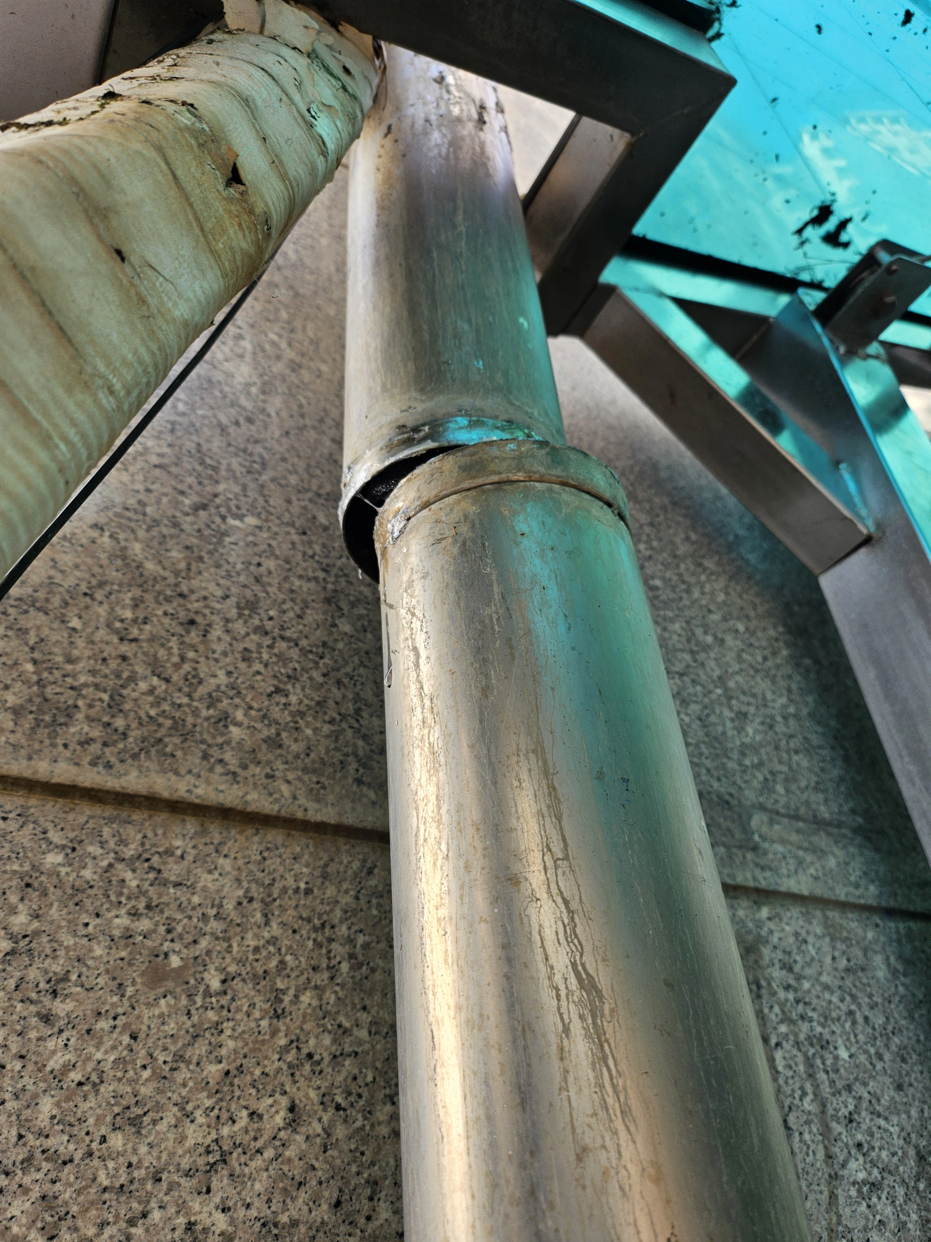 우수관누수 점검 현장